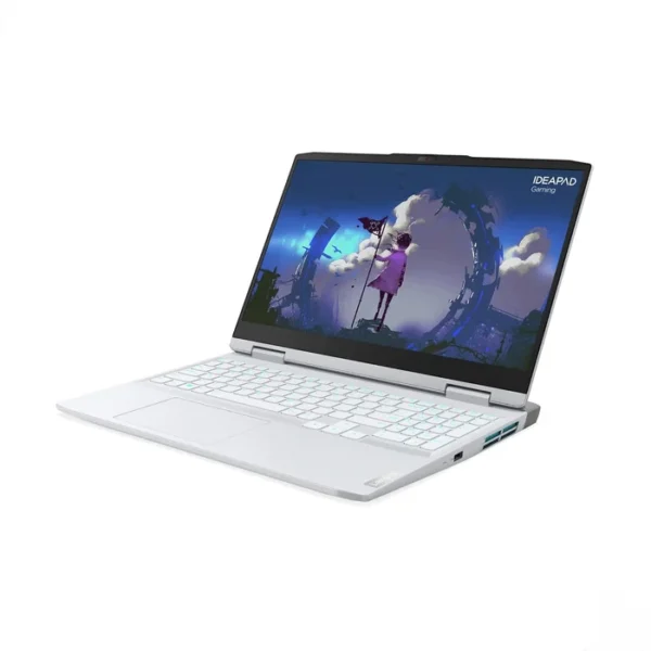 ‎82S9009GUK Lenovo Ideapad Gaming 3 Ryzen 5 7535H 16GB 512GB NVME 15.6 F.HD 155Hz RTX 3050 6GB WHITE WIN11 Gaming Laptop 1 year warranty Laptop in Lebanon