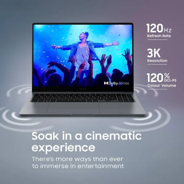 NP960XGK-KG1US SAMSUNG Galaxy Book 4 Pro  Core™ Ultra 7 16GB 1TB 16" AMOLED TOUCHSCREEN Intel® Arc™ Graphics MOONSTONE GRAY Business Laptop 1 year warranty Laptop in Lebanon