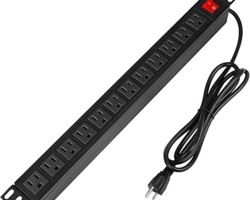 12 PORTS PDU EU TYPE WITH ON/OFF SWITSH & OVERLOAD PROTECTION CABINET ACCESSORIES