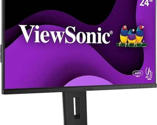 VIEWSONIC 24 FHD BUILT IN SPEAKERS VESA MOUNT USB HUB BLACK  MONITOT