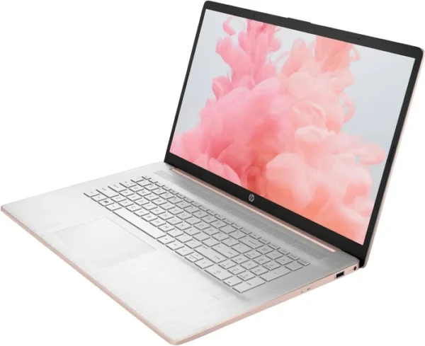 B69PYU8R#ABA HP 17 Intel Core I7-1355U 16GB 512GB NVME 17.3 FHD BKLT FP ROSE GOLD Business Laptop 1 year warranty Laptop in Lebanon