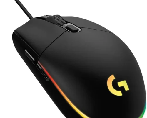 LOGITECH G102 LIGHTSYNC Corded Gaming Mouse – BLACK – USB – EER