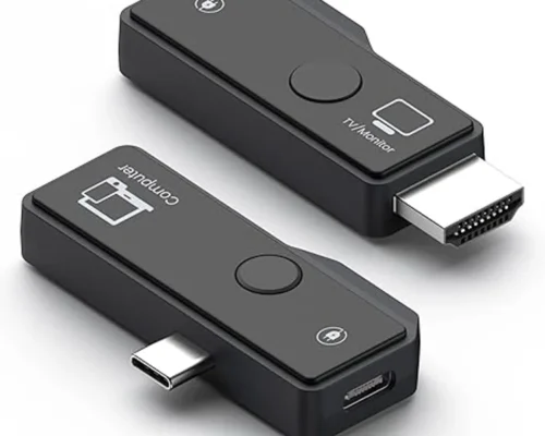 wireless HDMI adapter kit TYPE C used to transmit high-definition video and audio signals wirelessly from a source device to a display