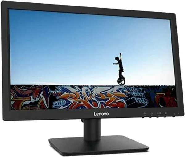 Lenovo Monitor 61E0KCT6UK D19 10 18.5'' Display with 409.8x230.4 mm Area and Twisted Nematic panel 1366x768 Resolution Black MONITORS IN LEBANON