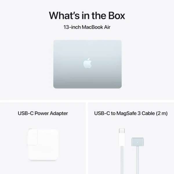  MACBOOK Apple M4 MC6U4LL/A 10-Core Chip 16GB 512GB SSD EN 13.6" 2560x1664 10-CORE GPU MAC OS/SKY BLUE MACBOOK IN LEBANON