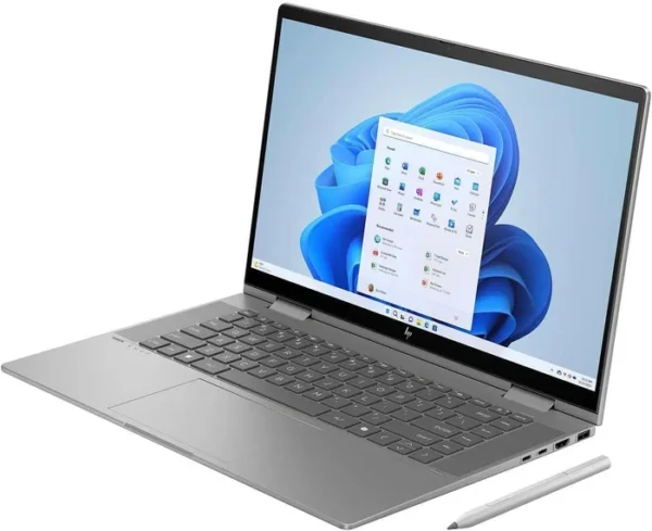 HP X360 ENVY 15 Intel Core Ultra 7-155U 12 CORES 32GB 512GB NVME 15.6 FHD SILVER W11 BUSINESS LAPTOP IN LEBANON