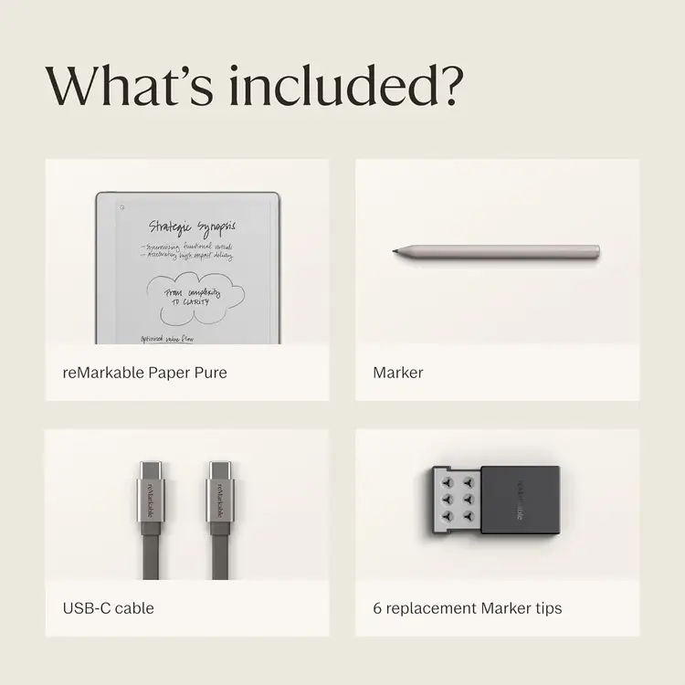reMarkable Paper Pure RM95A-1001NW accessories in lebanon