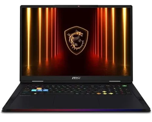 MSI Raider 18 HX Ultra 9 285HX  32GB 1TB SSD 18QHD+ 240H RTX5080 16GB  Black