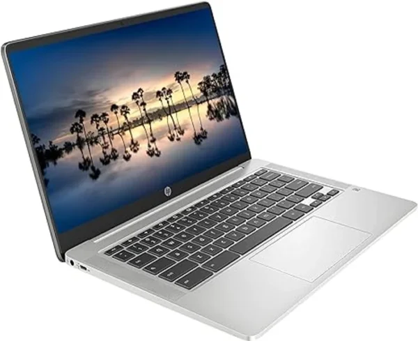 HP Chromebook 14A-NF0101DS A02LJUAR Intel N100 128GB 4GB 14.0 Inch Intel UHD Graphics ChromeOS Silver LAPTOP IN LEBANON