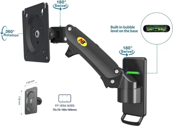 Wall Mount Bracket Arm for LED LCD TV Screen Monitor Accessories IN LEBANON