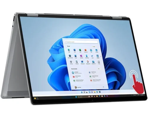 HP OmniBook X 14 X360 FLIP RYZEN AI 5-340 16GB 512GB NVME 14 WUXGA TOUCH SCREEN ATI WIN 11 SILVER