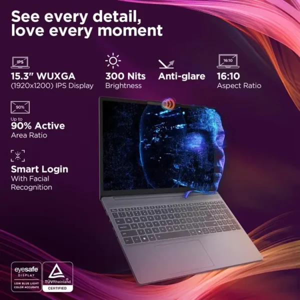 83HY001KU Lenovo Slim 5 -16AKP10 RYZEN AI 370 16GB 1TB 16" FHD+ TS W11
