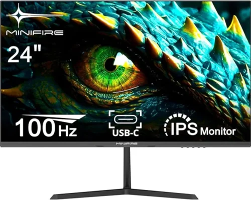 MINIFIRE 24″ FHD 100Hz TYPE C+HDMI VESA MOUNT MONITOR