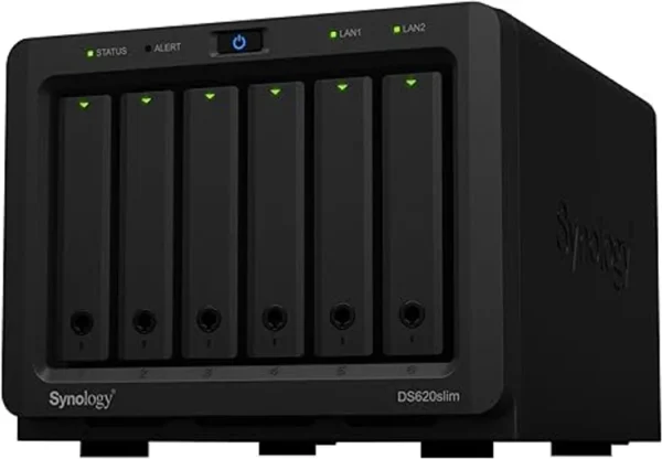 Synology 6 bay 2.5" NAS DS620slim (Diskless) Accessories IN LEBANON