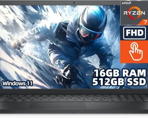 DELL INSPIRON 15 RYZEN 7-7730U 13thgen(likei7) 16GB 512SSD 15.6 FHD ATI vga Touchscreen W11