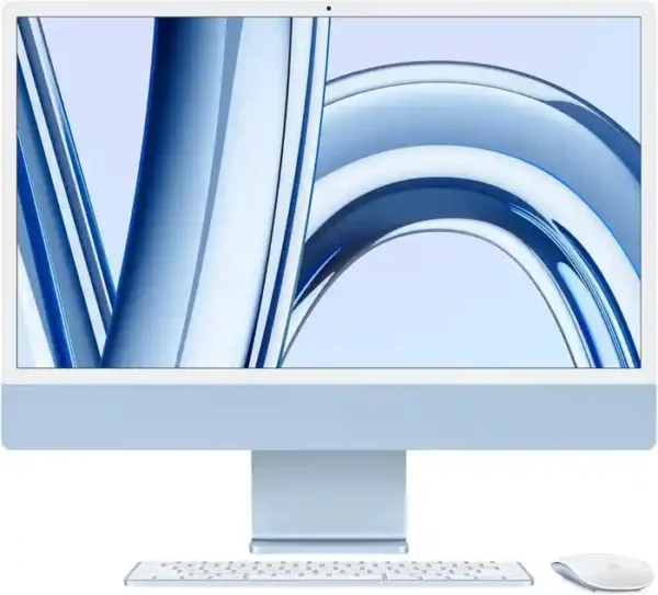 IMac Apple Z19K0001V M3 8-Core CPU 16GB DDR5 1TB SSD 24 Inch 4.5K 10-core GPU Blue New arrival BUSINESS DESKTOP 1 YEAR WARINTY