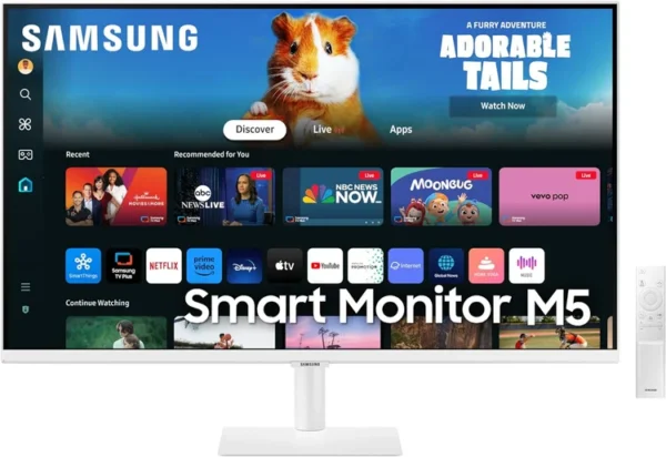 LS27CM501EUXEN Led Samsung Smart Monitor M5 27 FHD With Remote controller 60Hz 5 ms 1 year warranty Monitor in Lebanon