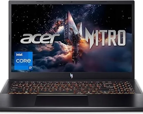 Acer Nitro V Intel Core i7-13620H 512GB SSD 16GB 15.6 Inch Nvidia GeForce Rtx 5050 8GB W11H Black