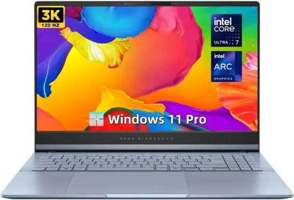ASUS VIVOBOOK S550 U7-155H 16GB 1TB 15.6 3K OLED 120HZ INTEL ARC W11 Business Laptop 1 year warranty Laptop in Lebanon