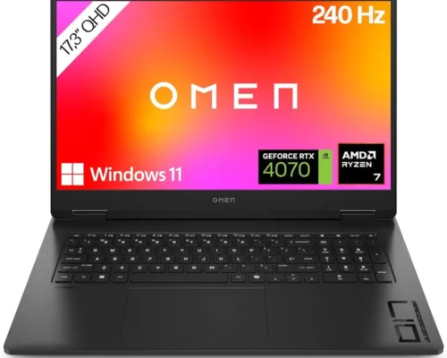 HP OMEN 17 Ai AMD Ryzen 7 8845HS 1TB SSD 32GB 17.3inch 2K QUAD 2560×1440 Nvidia RTX 4070 8GB W11H
