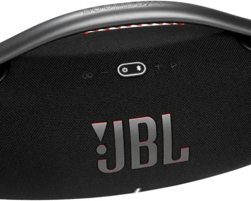 JBL Boombox 3 Black Portable Bluetooth Speaker with Massive Sound Deepest Bass IPX7 Waterproof 24H Playtime PartyBoost