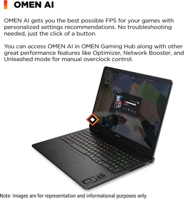 HP OMEN 16 B94T1UA#ABA Intel Core Ultra 9 285H 1TB SSD 32GB RAM 16.0 Inch, 1920x1200 NVIDIA GeForce RTX 5070 8GB W11H Black 1Year Warranty