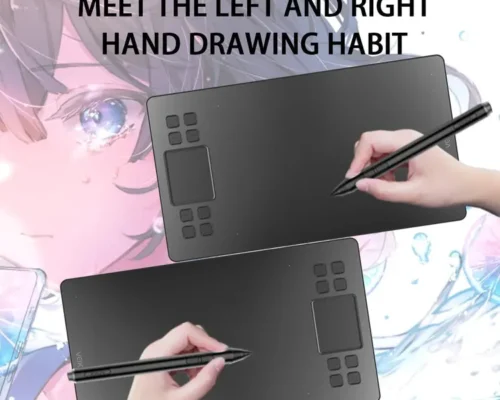 Creator Graphic Drawing Tablet sketch 10×6 inch Pen Tablet Smart Gesture Touch and 8 Express Keys 8192 Levels  Pen Support Tilt Pressure