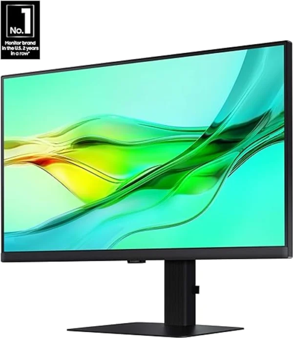 Led Samsung ViewFinity S6 Webcam LS24A600NAUXEN Monitor 24 FHD 2MP Cam 75Hz 5 ms smart MONITOR IN LEBANON