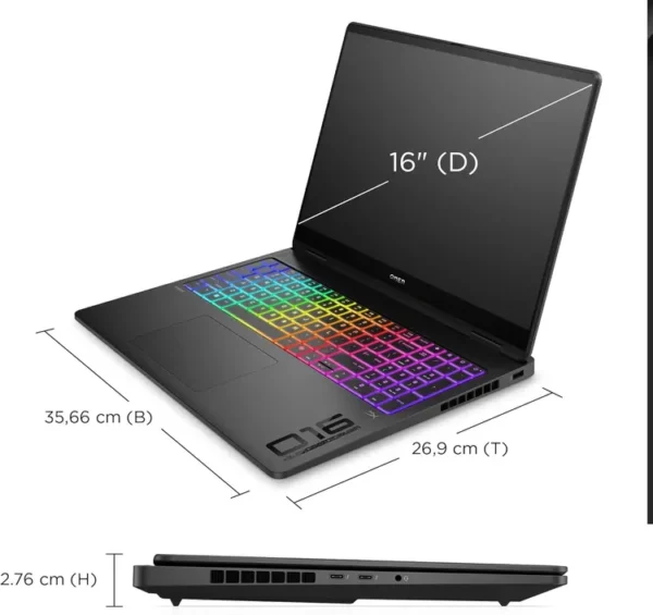 HP OMEN MAX 16T-AH0027NG Core™ ULTRA 9 275HX 64GB DDR5 2TB NVME EN 16" WQXGA (2560x1600) OLED 240HZ RTX 5090 24GB GAMING LAPTO LEANON