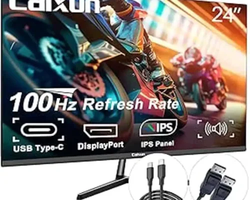 CAIXUN CM24X3 24″, FHD, 100Hz, TYPE C+HDMI+VGA, BUILT IN SPEAKERS