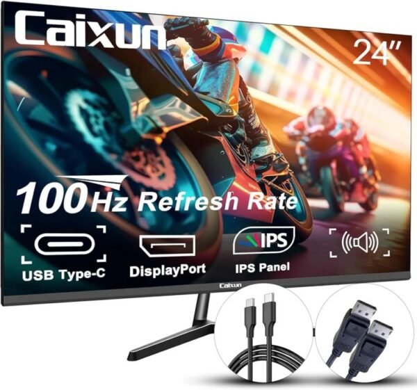CAIXUN CM24 F1 FHD, 75Hz, TYPE C+HDMI+VGA, SPK screen in lebanon
