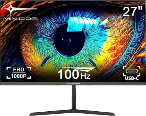 Minifire 27-Inch Monitor 100 Hz Anti-Flicker Full HD