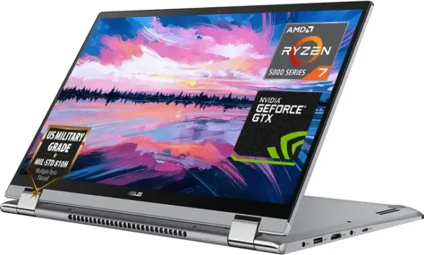 ASUS X360 ZENBOOK 2-in-1 RYZEN 7-5700U 8GB 512NVME 15.6 FHD 2GB MX450 2G W11 business laptop lebanon