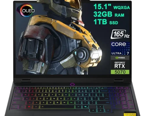 Lenovo Legion Pro 5 Ai Core ultra 7 255HX 20core 32GB 1TB NVMe 16″ 2k(2560×1600) OLED 165Hz GeForce RTX 5070 8GB