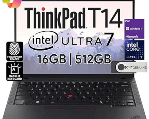 Lenovo ThinkPad T14 G6 Intel Core Ultra 5 235U 512GB SSD 16GB DDR5 14.0 Inch Touch Intel Graphics W11P Black