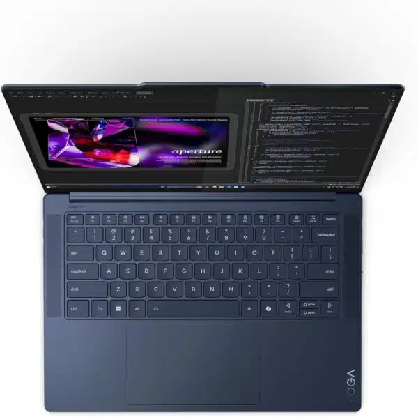 Lenovo Yoga Slim 7 COPILOT+ 14Q8X9 83ED0001US Snapdragon® X Elite 3.4GHz 16GB 512GB SSD 14.5" 3K (2944x1840) TOUCHSCREEN OLED 90Hz Qualcomm® Adreno™ GPU MIL-STD-810H Cosmic Blue BT WIN11 IR Webcam Backlit Keyboard BUSINESS LAPTOP IN LEBANON