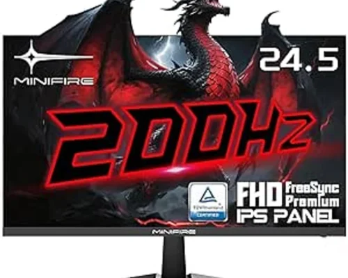 MINIFIRE 25 FHD 200HZ HDMIX2+DP BUILT IN SPEAKERS VESA MOUNT MONITOR