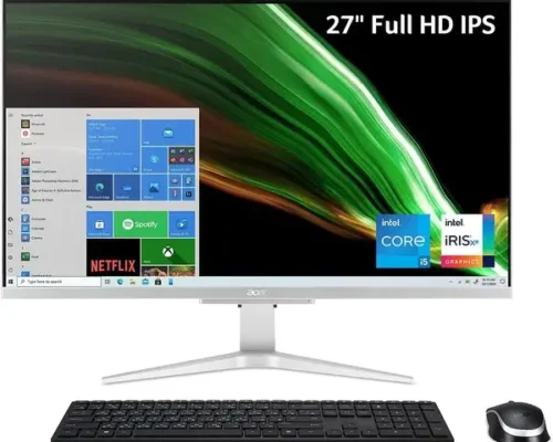 Acer Aspire C27 AIO Desktop ALL IN ONE Intel Core i5-1135G7 12GB 512GB NVMe  27″ FHD IPS Intel Iris Xe CALL