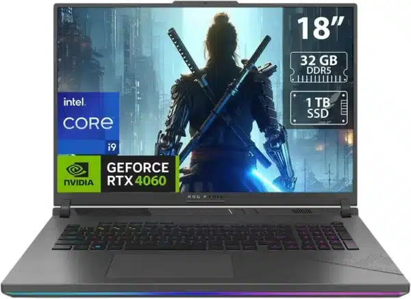 90NR0IF6-M000F0 ASUS ROG STRIX G814JVR-IS96 I9-14900HX 32GB 1TB 18" 2K 240HZ RTX4060 W11 GAMING LAPTOP LEBANON
