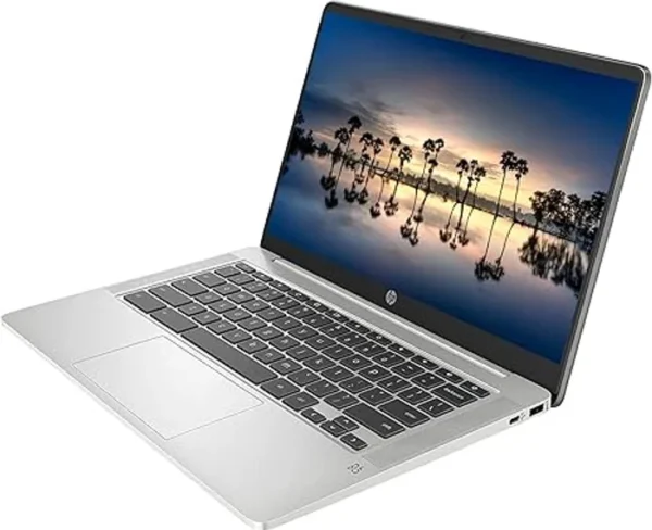 HP Chromebook 14A-NF0101DS A02LJUAR Intel N100 128GB 4GB 14.0 Inch Intel UHD Graphics ChromeOS Silver LAPTOP IN LEBANON