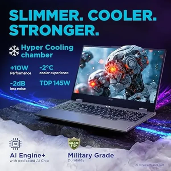 Laptop LENOVO LOQ 15IRX10 83JE00H3AX MP2S3QX3 Core i7-14700HX 24GB RAM 512G SSD RTX 5050 8GB 15.6" FHD IPS 144Hz gaming laptop lebanon