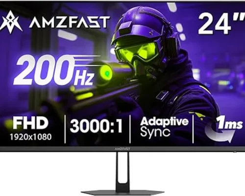 AMAZON  24″ CURVED  FHD 180Hz  HDMI+DP VESA MOUNT Gaming Monitor