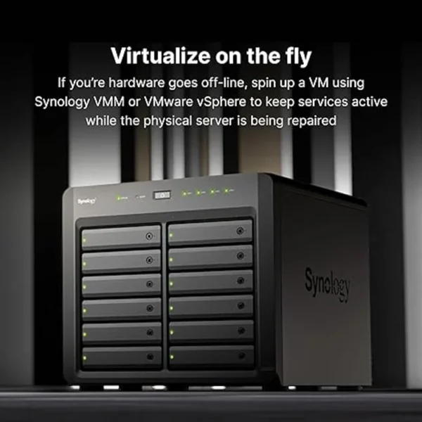 Synology DiskStation 12 Bay DS2422+ Quad Core CPU with 4GB Memory Diskless - Image 3