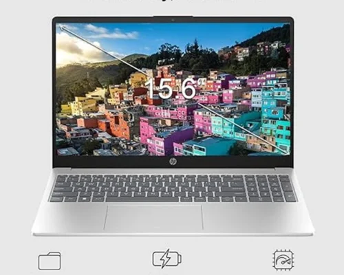 HP 15 Intel Core i5-1334U 512GB SSD 8GB DDR5 15.6 Inch Touch Intel Iris Xe Graphics W11H Silver