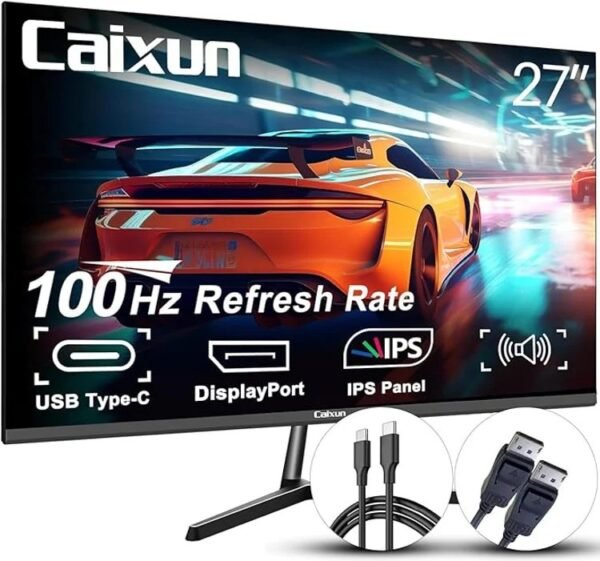 CAIXUN CM27 X3 FHD, 100Hz, TYPE C+HDMI+DP, KVM, SPK screen in lebanon