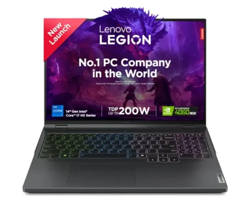 Lenovo Legion Pro 5 Intel Core i7-14650HX 16″ 2K 240HZ RAM 16GB  SSD 1TB NVIDIA RTX 4060 WIN 11 PRO