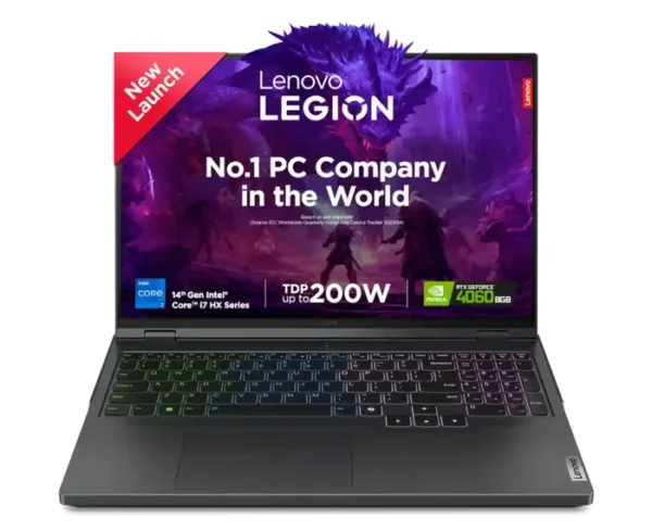 Lenovo Legion Pro 5 83DF000AAX Intel Core i7-14650HX 16" 2K 240HZ RAM 16GB SSD 1TB NVIDIA RTX 4060 WIN 11 PRO GAMING LAPTOP LEBANON