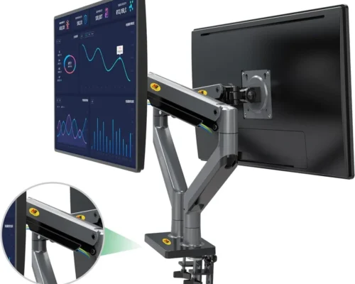 Dual Monitor, 22”-32”, Arm MOUNT Ultra Wide Full Motion Swivel Mount