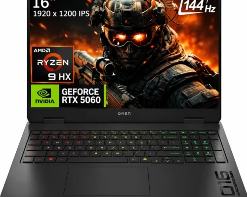 HP OMEN 16 RYZEN 9 8940HX 16core 16GB 512GB NVME 16 WUXGA 144HZ RTX 5060 8GB WIN 11 BLACK