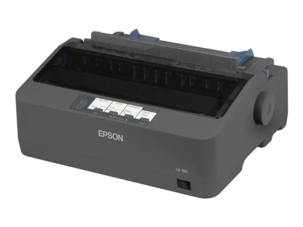 Dot Matrix Printer Epson Dot Matrix printer: 24 Pins 80 Column Original + 3 Copies 300 cps HSD (10 cpi) Epson ESC/P2 IBM 2390+ Emulation 14 Fonts 8 Barcode Fonts 3 Paper Paths Connectivity: Parallel USB and Serial interface